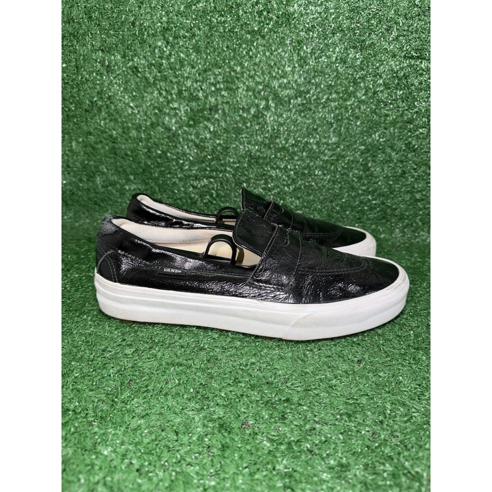 Vans Style 53 DX Mens 8 Womens 9.5 Patent Leather Shoes Sneakers Margiela Vibe